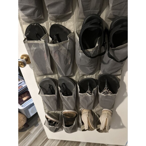 Over The Door Hanger For Shoes. From Amazon. Shoes Are Not Included. - Picture 3 of 4